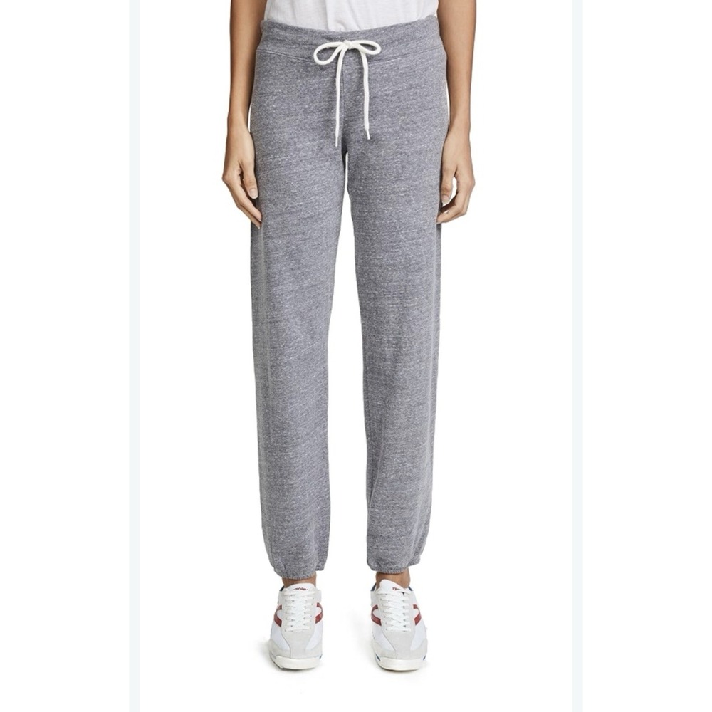 Monrow Vintage Sweatpants Pull On Sz M Light Grey Lounge Yoga